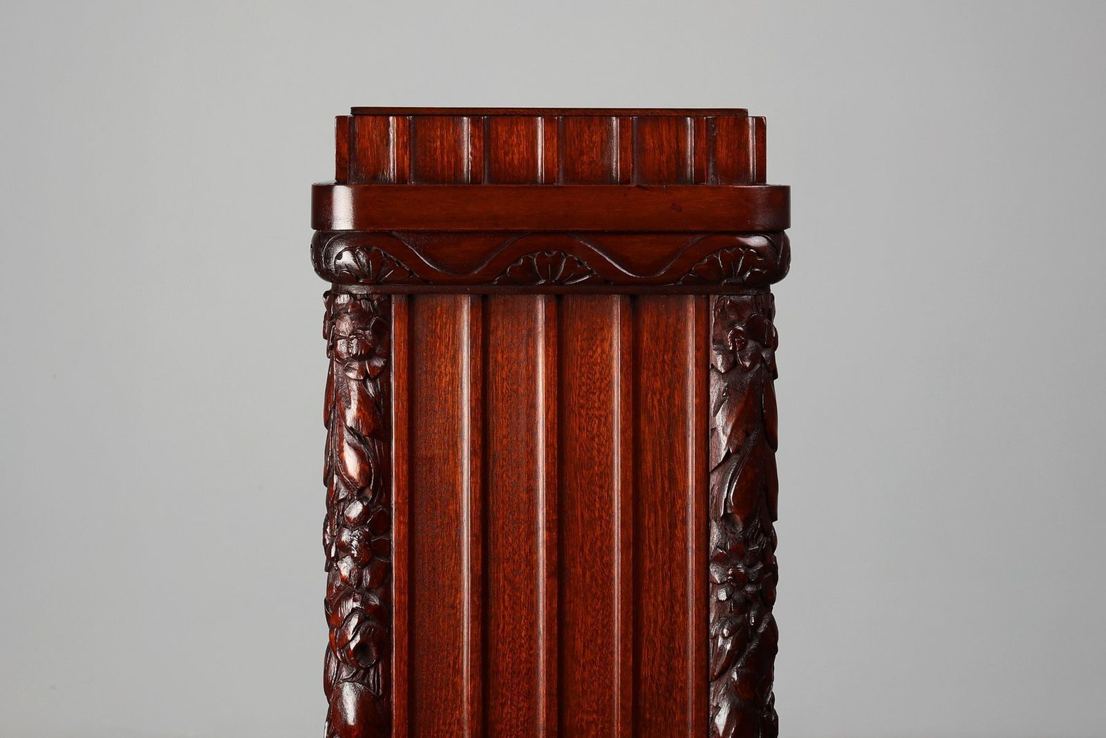 Art Deco French Square Oak Pedestal, 1915 photo furniture