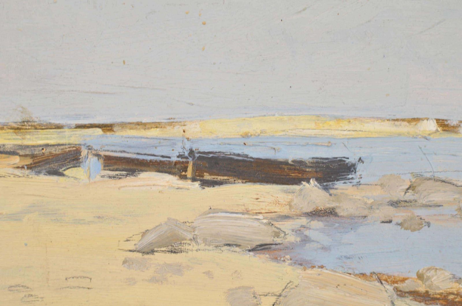 Janis Osisseaside. 1969. Oil On Canvas. 30x50 Cm1969 photo for sale