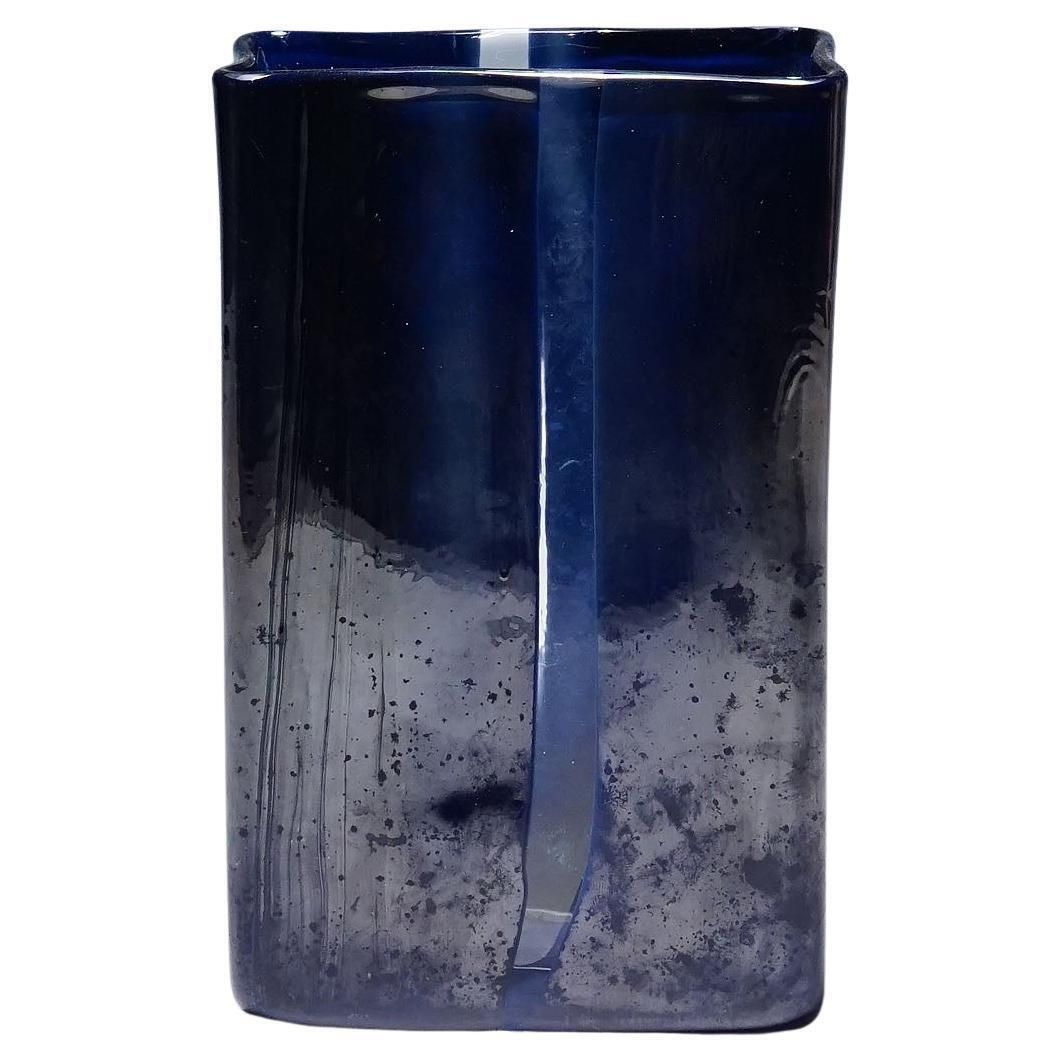 Murano Art Glass Vase Scolpiti By Toni Zuccheri For Venini 1967