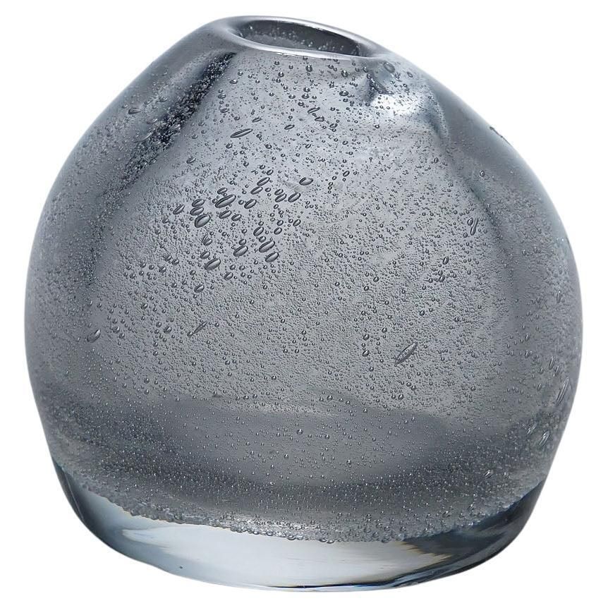 Art Glass Vase With Sodium Bubbles Tapio Wirkkala For Iittala 1940s