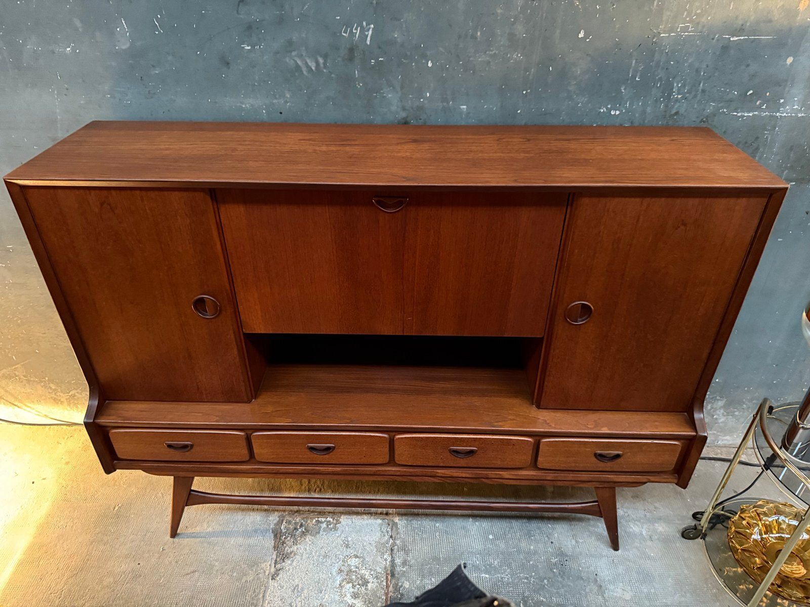 Sideboard By Louis Van Teeffelen For Wébé, 1960s photo furniture