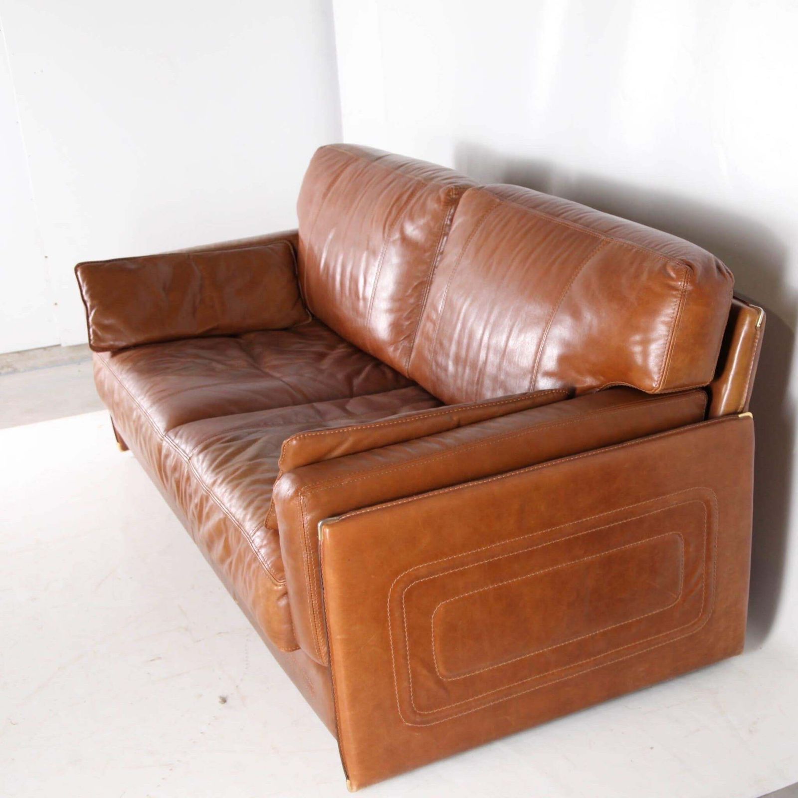 photo for sale Roche Bobois Leather Living Room  Set