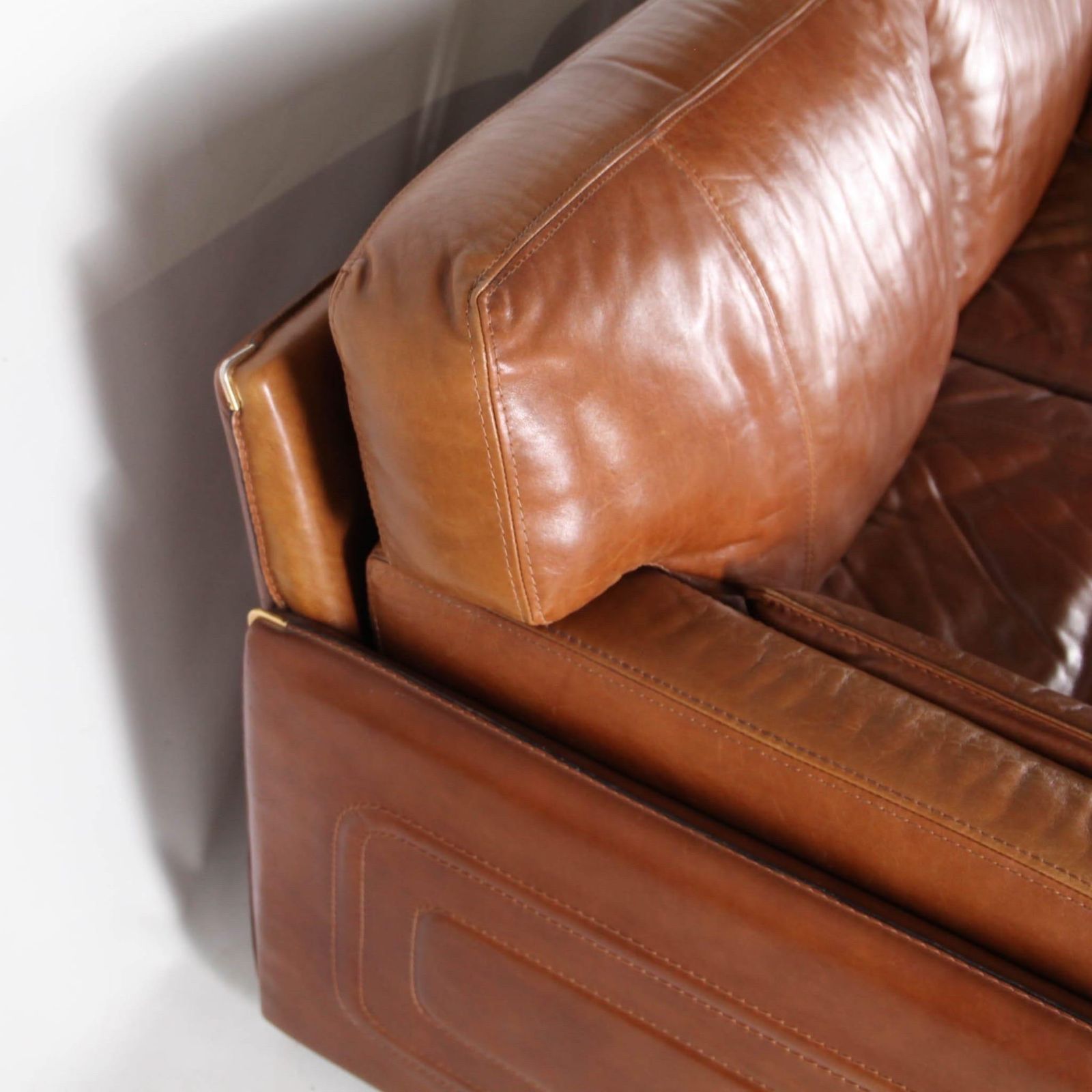 4351.0 Roche Bobois Leather Living Room  Set photo