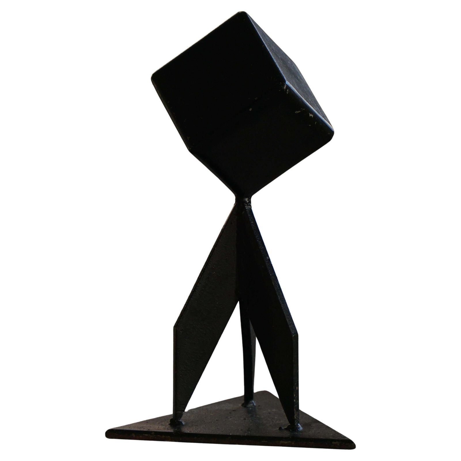 Mid 20th Century, Decorative Abstract Scandinavian Metal Sculpture, Circa 1950s
