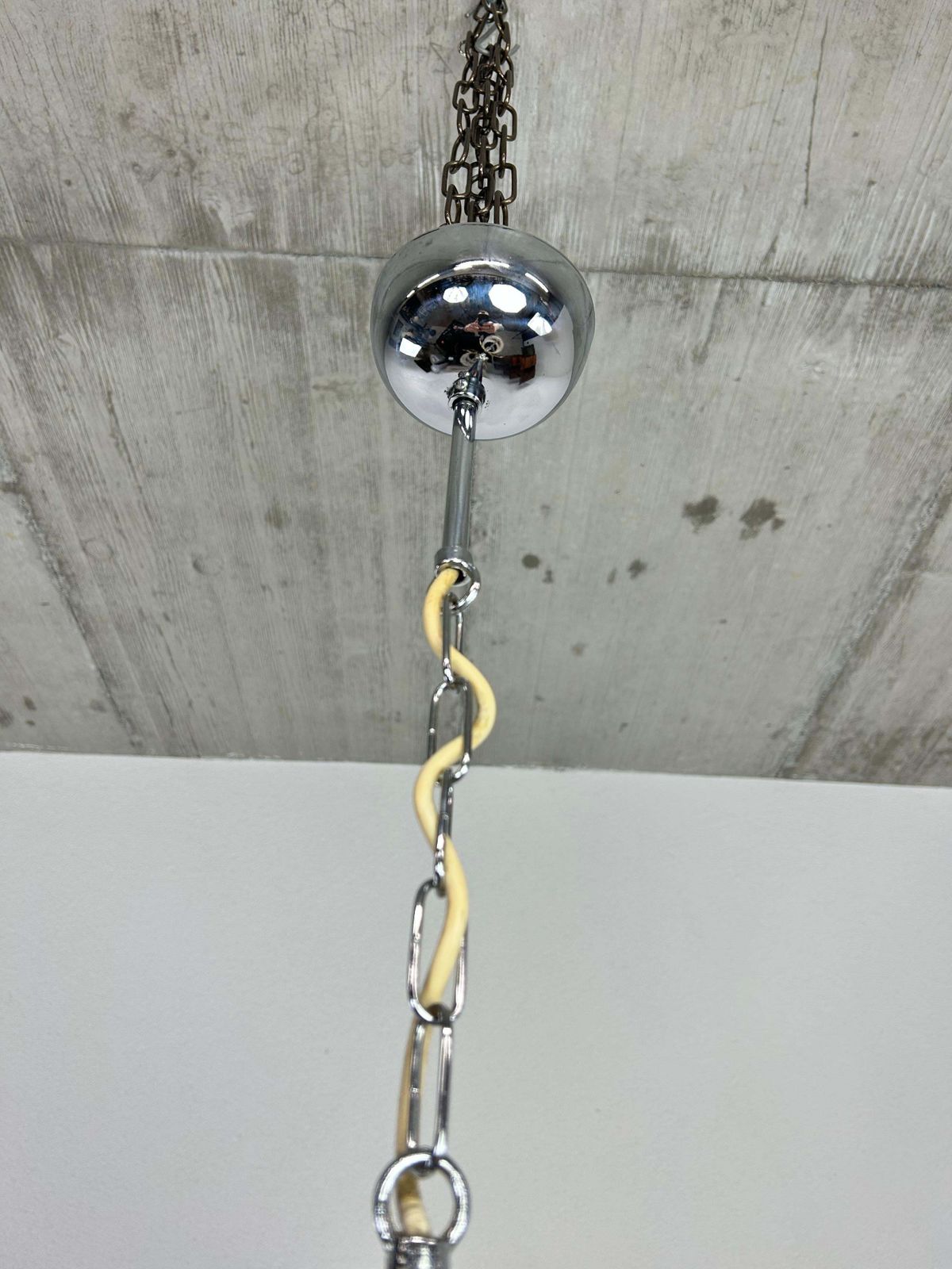 Mid Century Modern Hanging Lamp By Toni Zuccheri For Veart photo buy