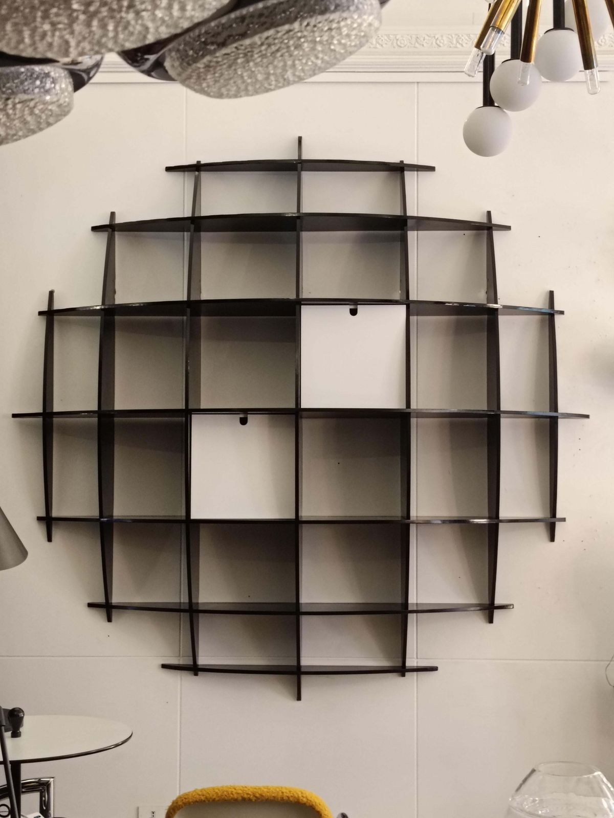 Manfredo Massironi For Nikol International Wall Bookcase "Tyco," Italy 70s photo furniture