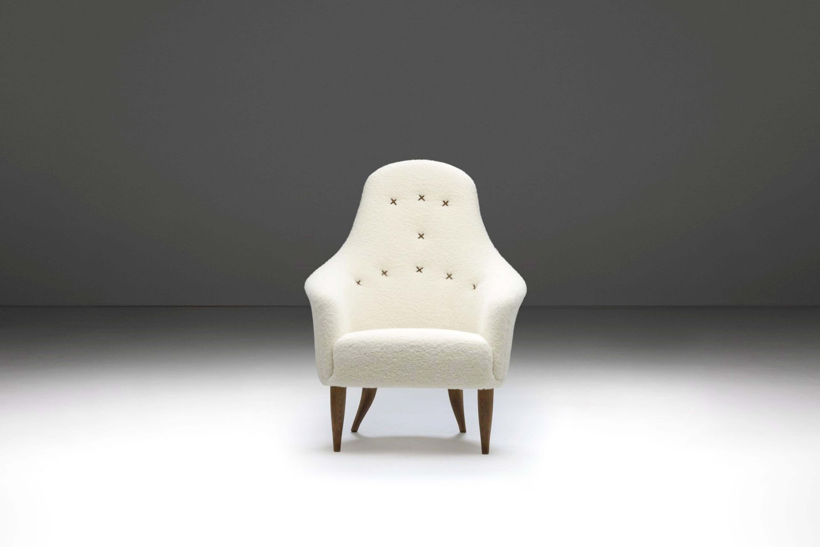 Pair Of “Adam” Easy Chairs By Kerstin Hörlin Holmquist, Sweden, 1950s photo 10343.0