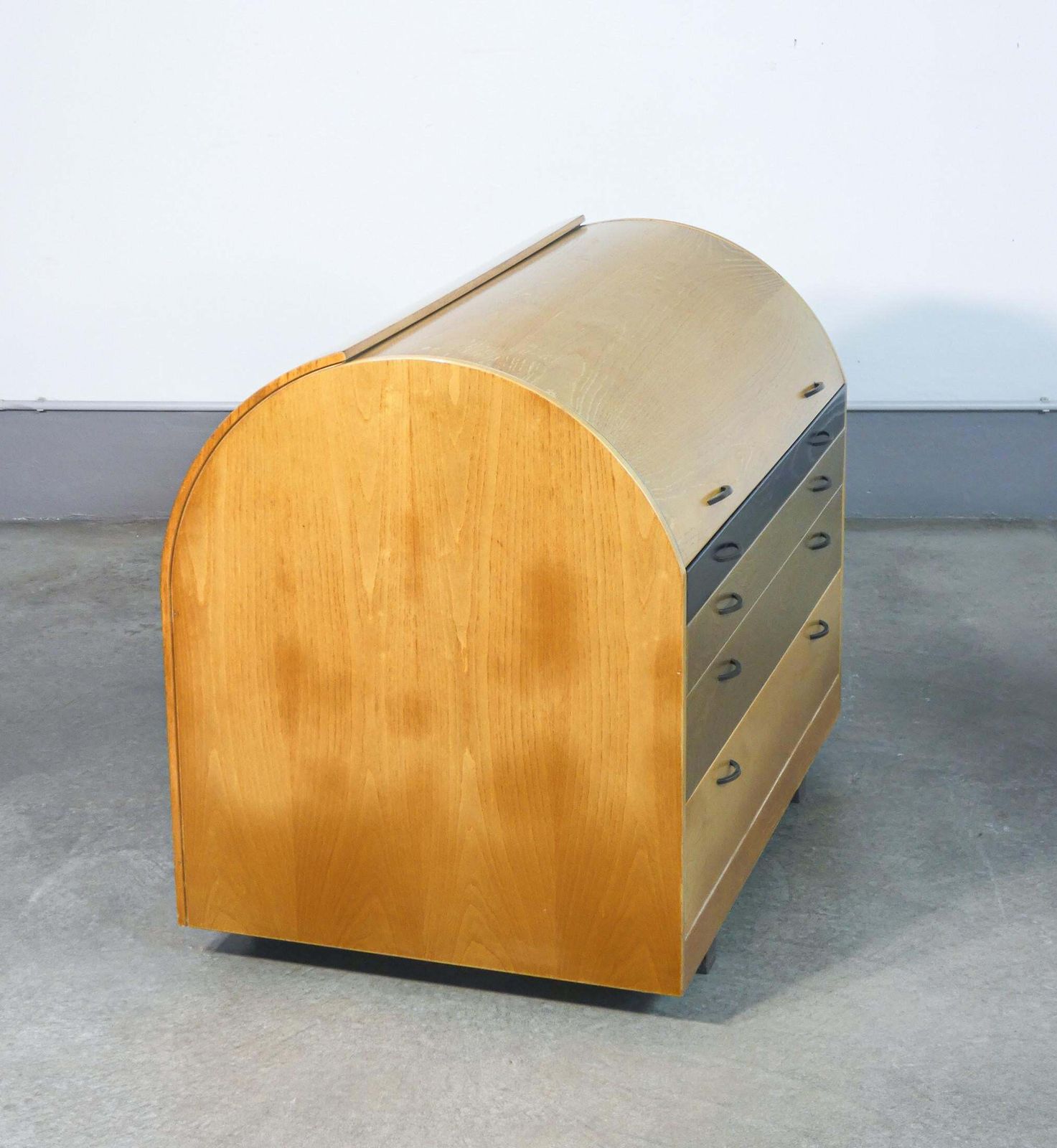 Furniture "Bauletto" Secretaire Desk, Design Giovanni Offredi For Saporiti. 1977 photo