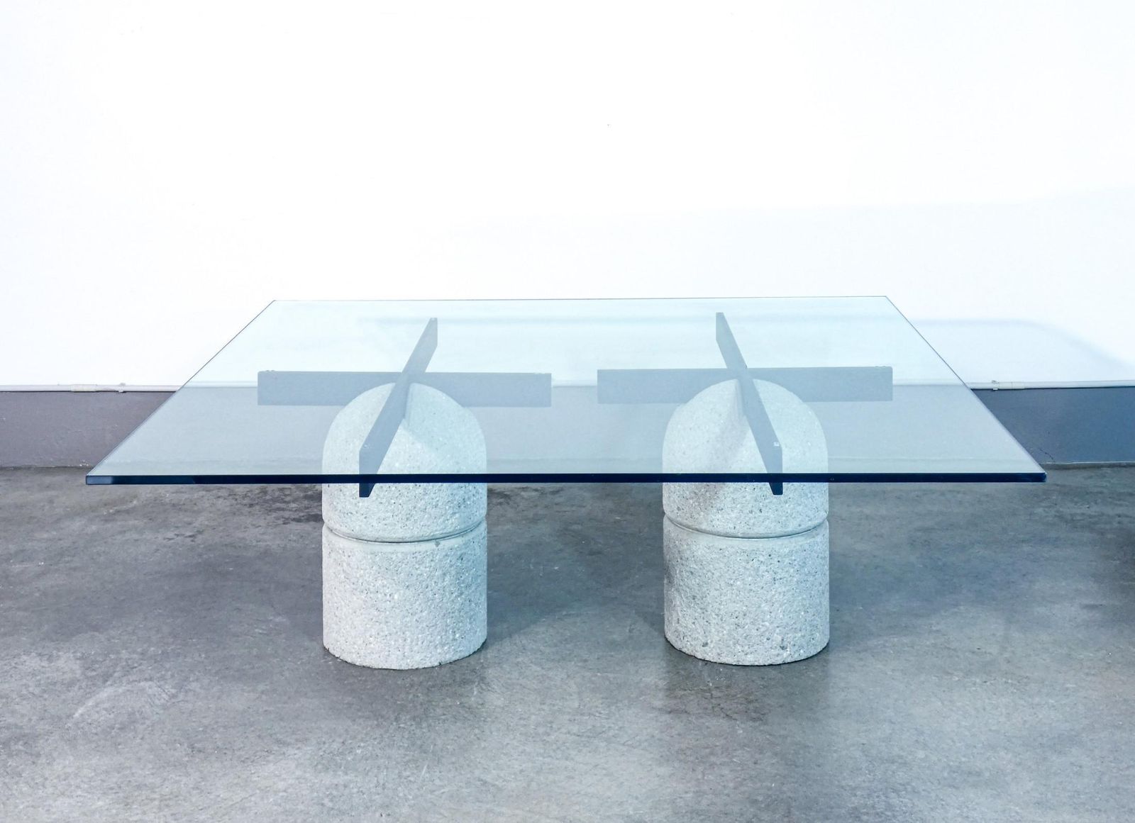 "Paracarro" Table, Design By Giovanni Offredi For Saporiti. Italy, 1973 photo for sale