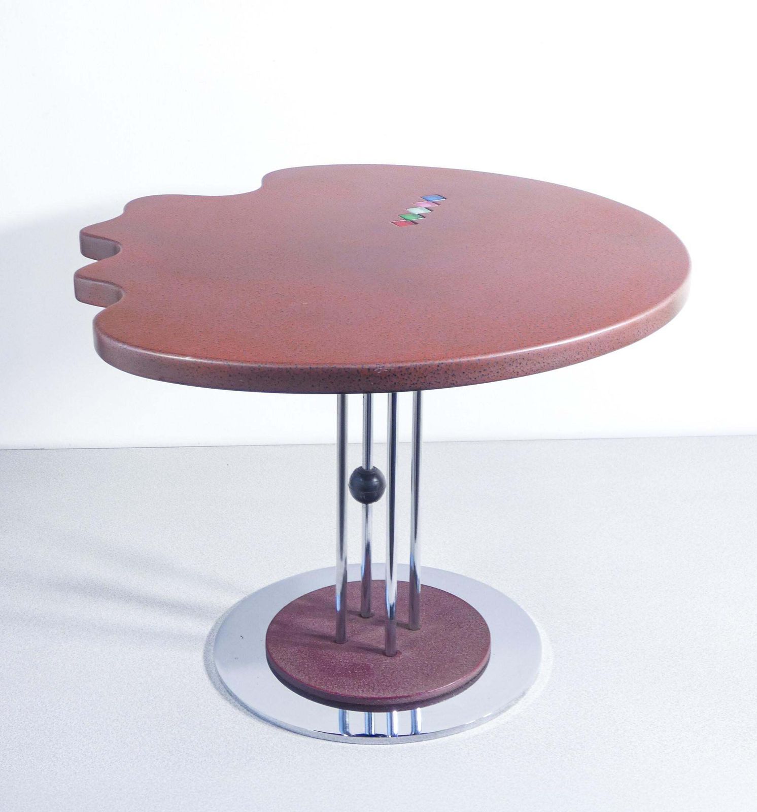 photo furniture Low Coffee Table, Design Maurizio Salvato For Saporiti. Anni 80