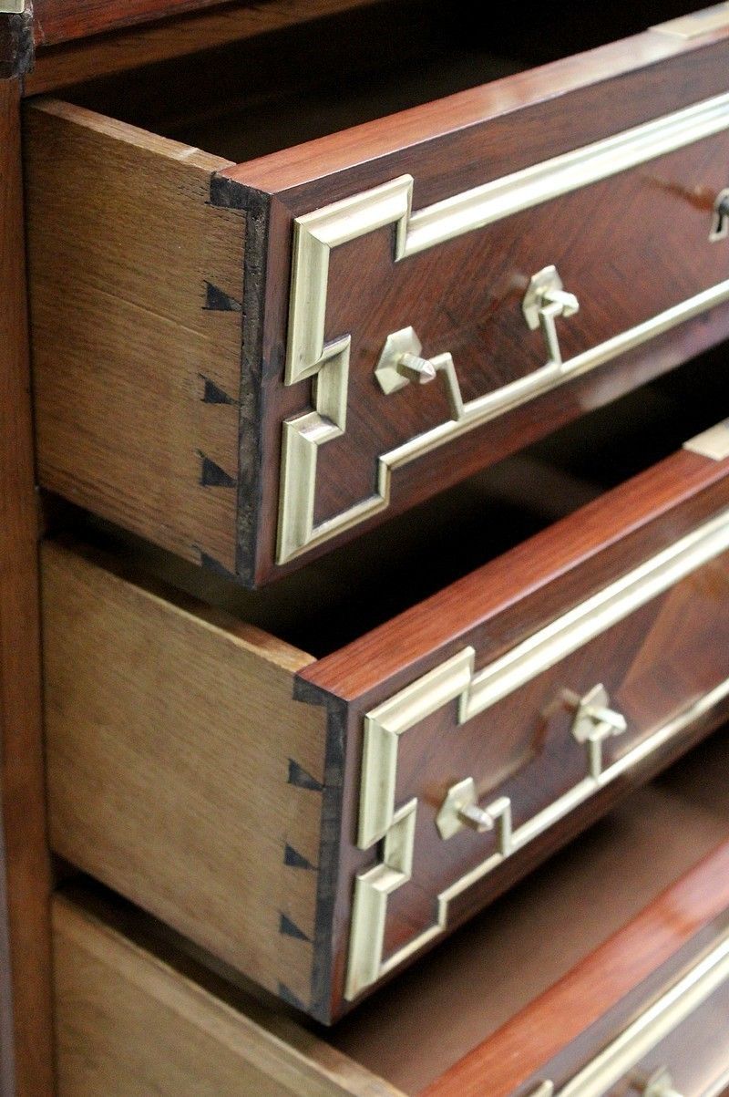 Small Chest Of Drawers Louis XVI, 19th Century photo vinterior