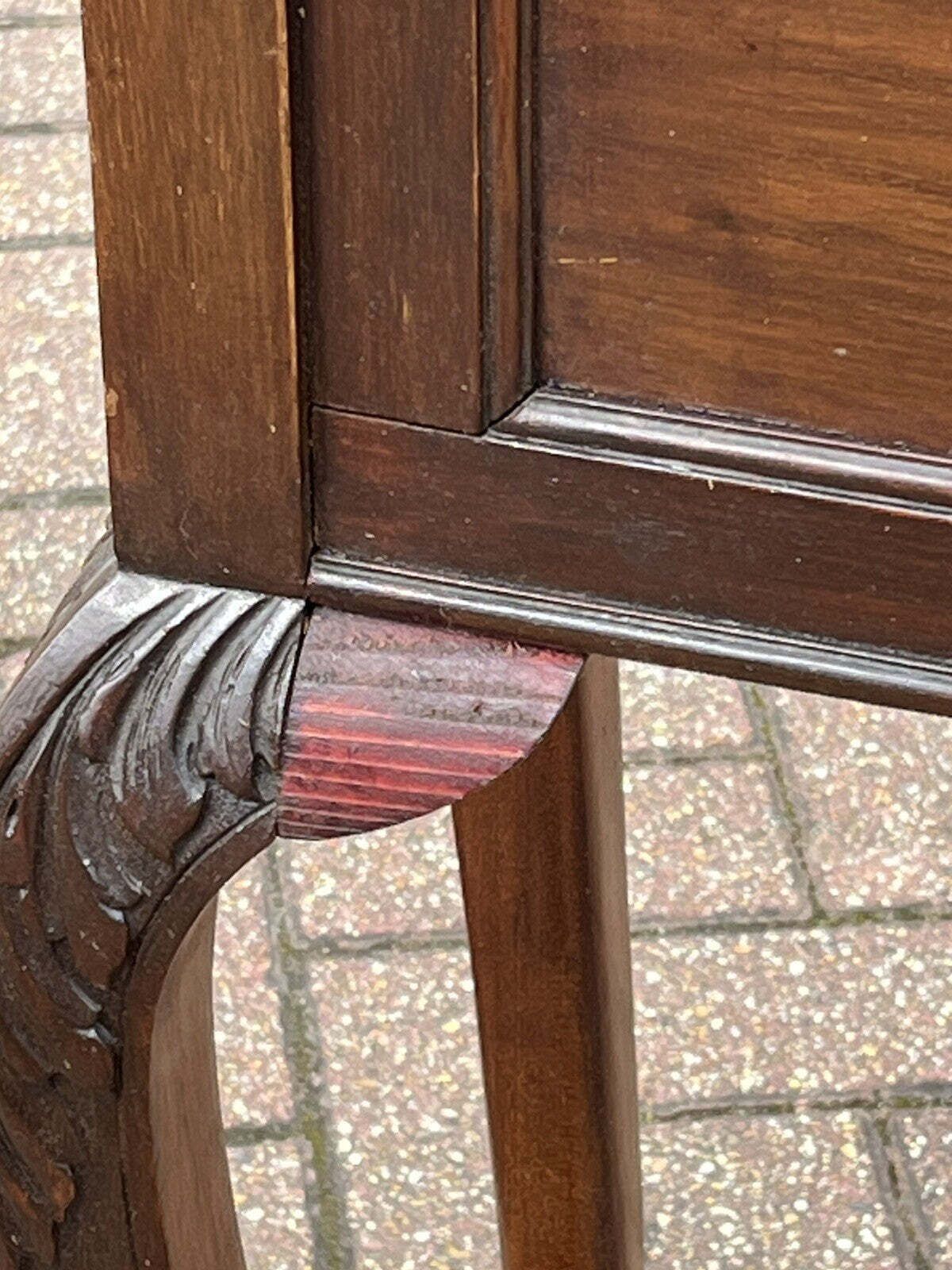 605.0 Edwardian Country House Mahogany Jardiniere Planter. photo