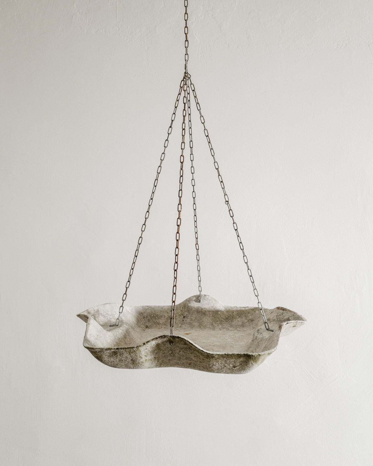 Mid Century Hanging Concrete Garden Planter By Willy Guhl For Eternite Ag 1950s photo furniture