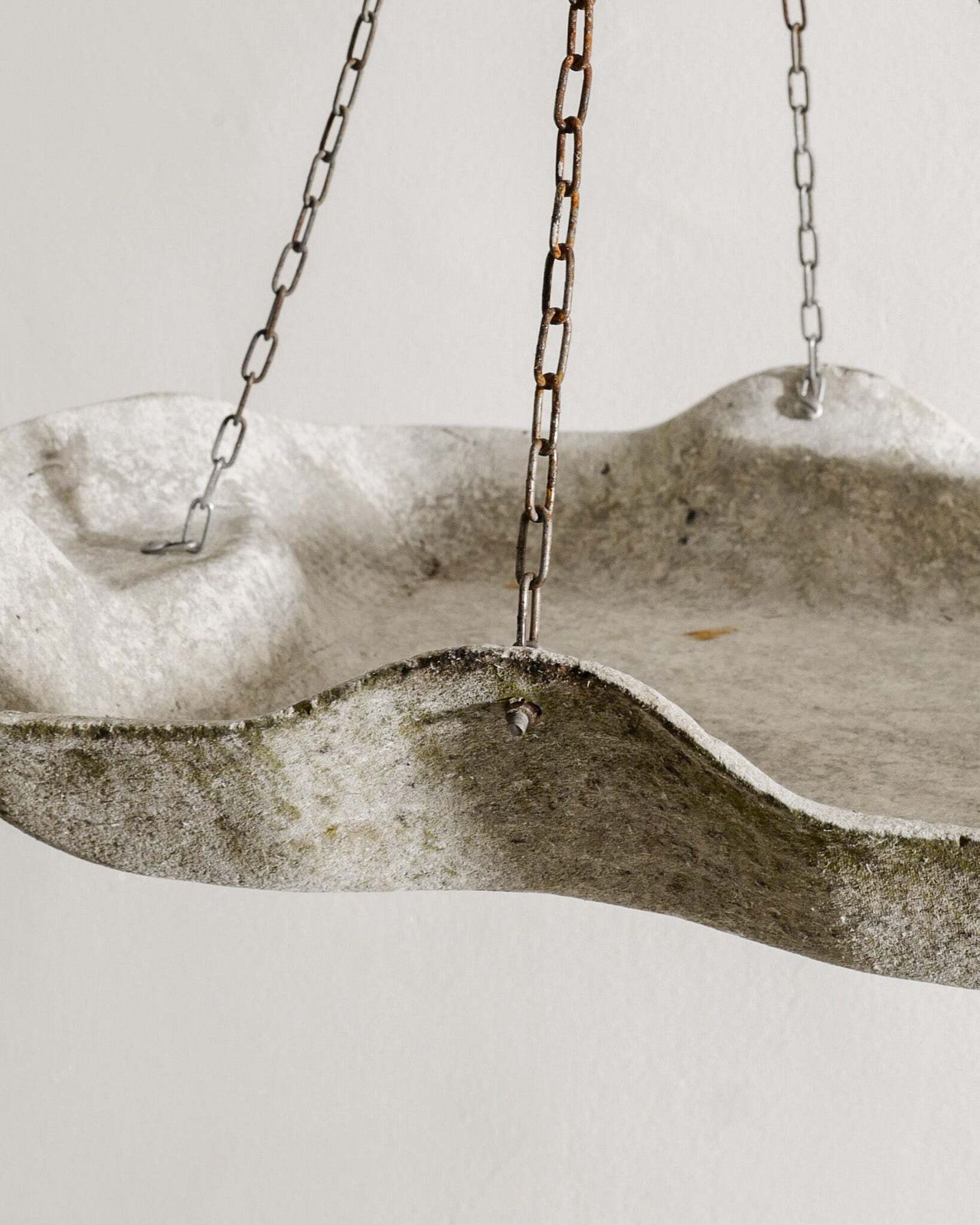 Mid Century Hanging Concrete Garden Planter By Willy Guhl For Eternite Ag 1950s photo Home Decor