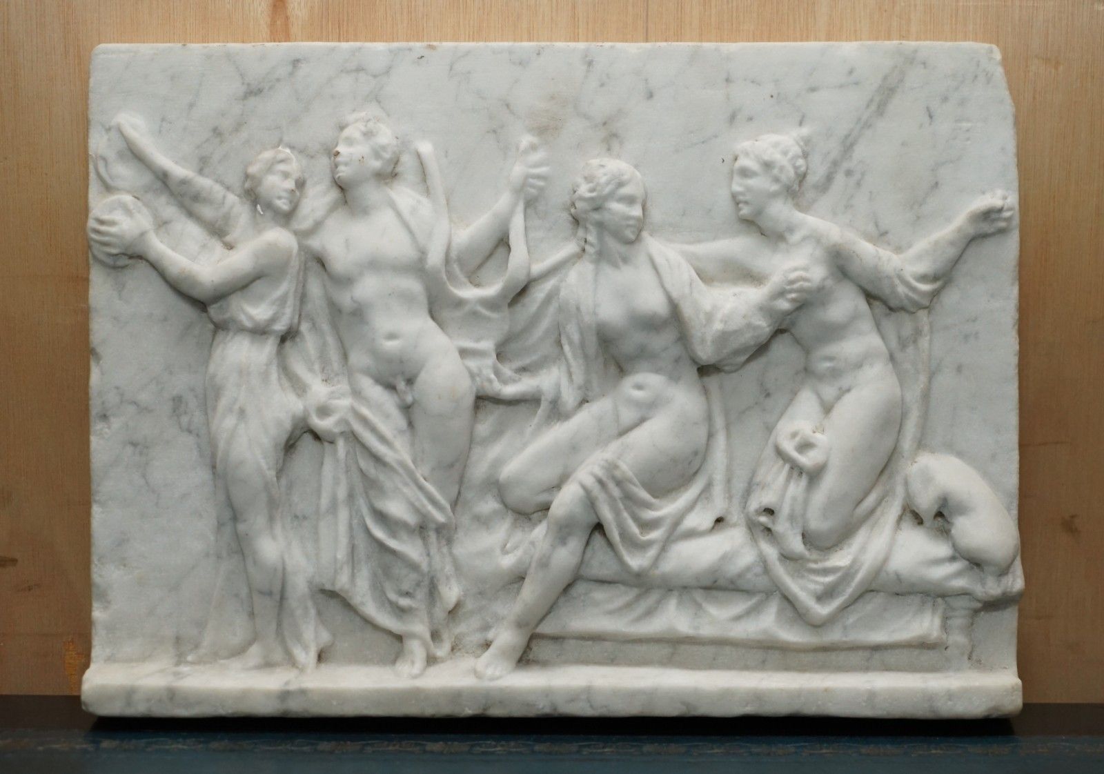 Stunning Antique Marble After Alcibiades With The Courtesans Roman Influence photo furniture