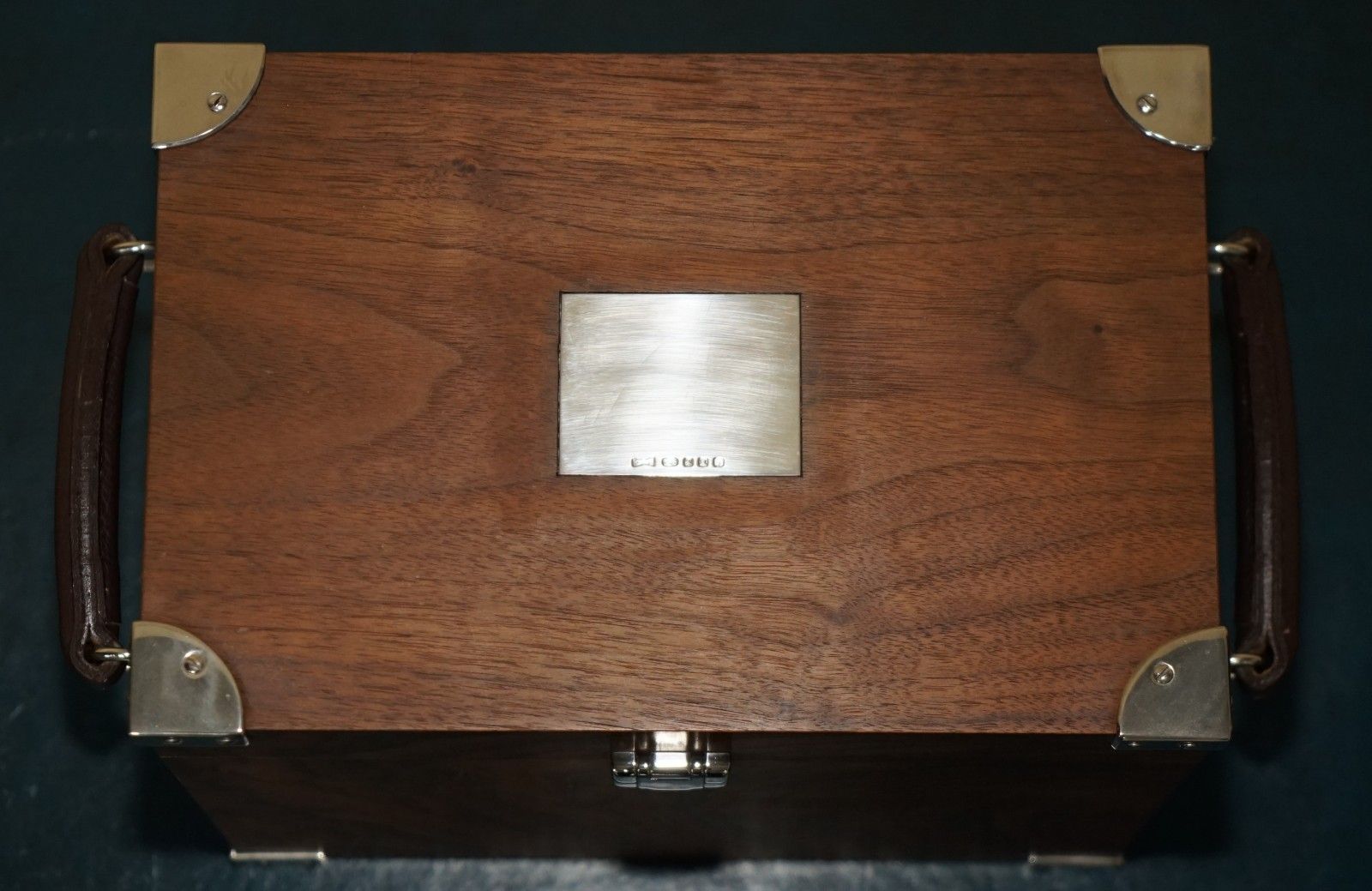 Sublime Viscount David Linley Sterling Silver Gentlemans Shooting Compendium photo Home Decor