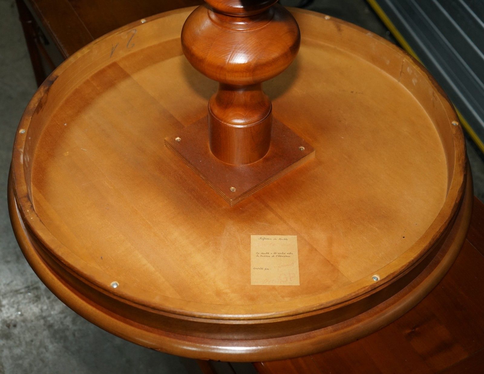 photo vinterior Lovely Grange Paris Bought From Harrods London Cherry Wood Occasional Table