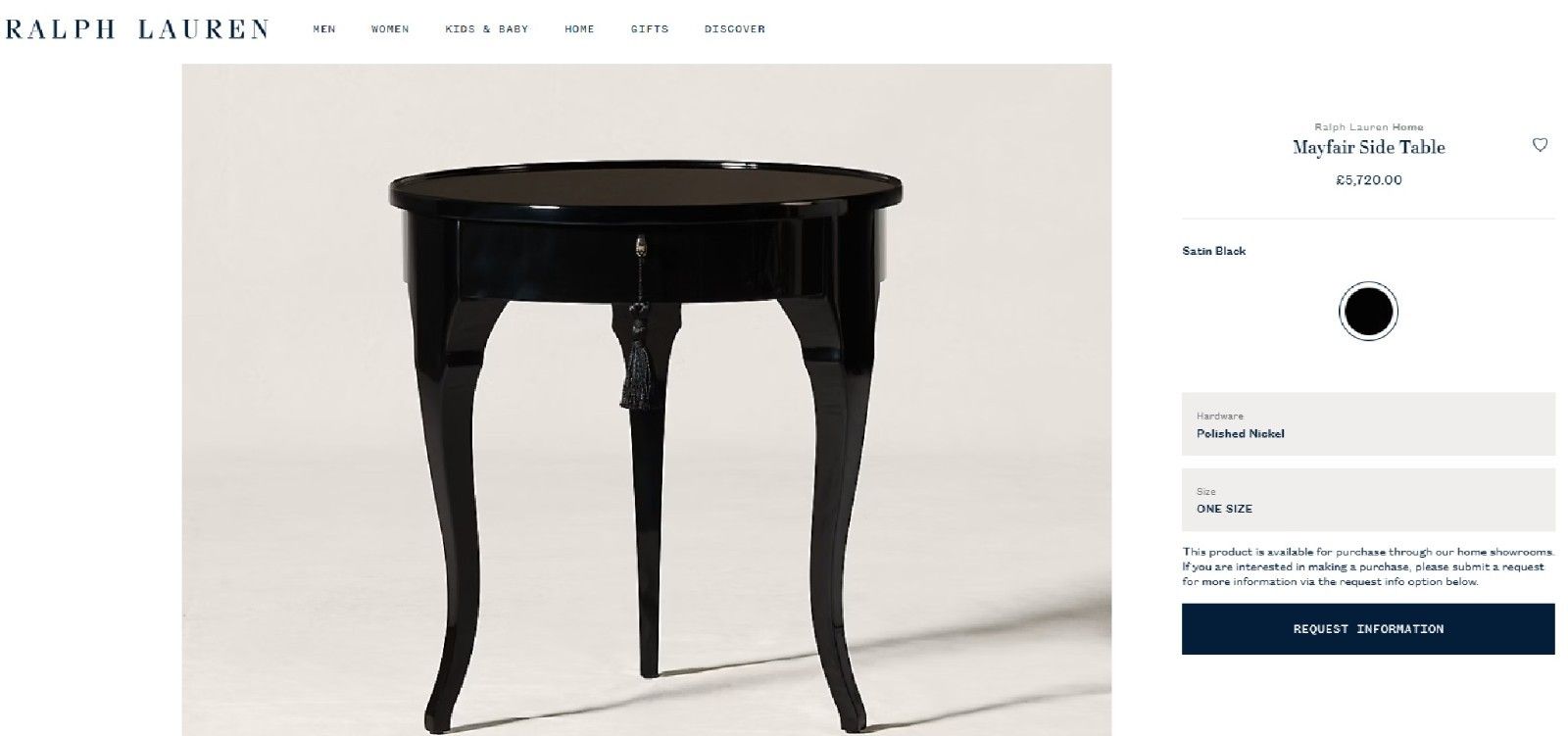 Pair Of Ralph Lauren Rrp £11,440 Mayfair Occasional Side End Lamp Wine Tables photo for sale