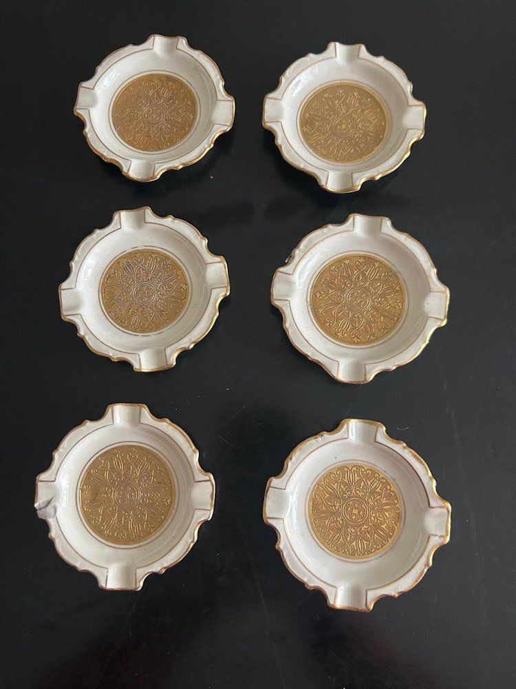 Ashtrays From Tettau Bavaria, 1970s, Set Of 6