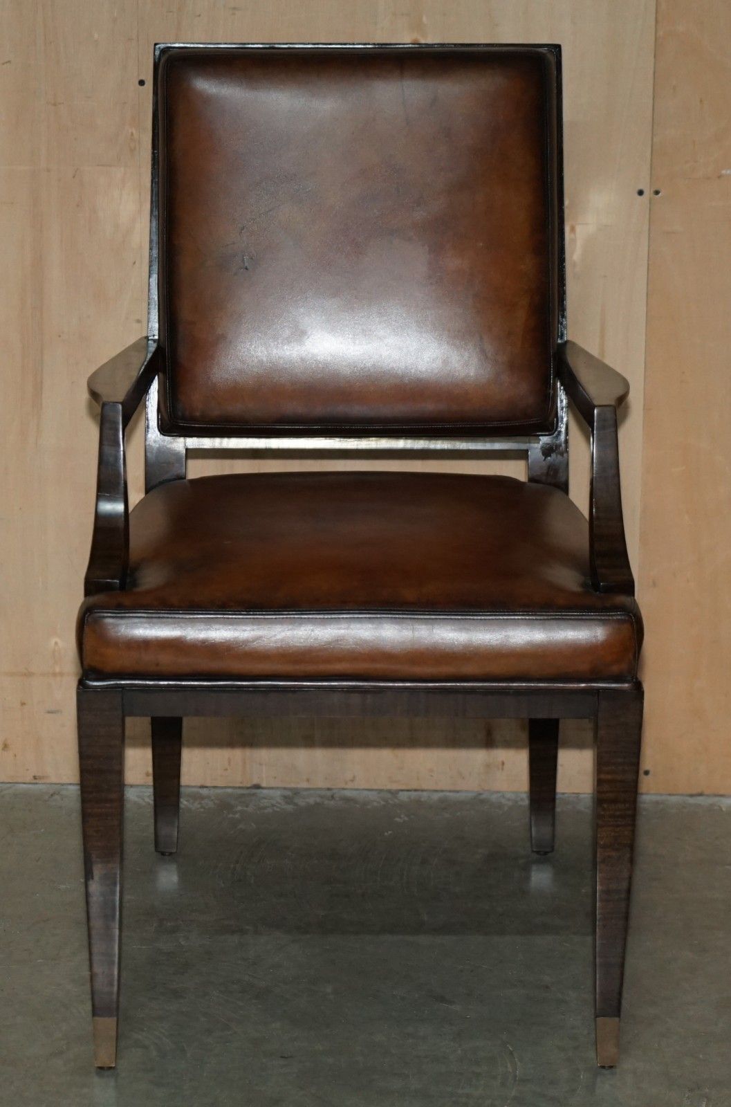 photo furniture Four Rrp £11,000 The Lucien Rolling Collection Leather Aubusson Dining Chairs