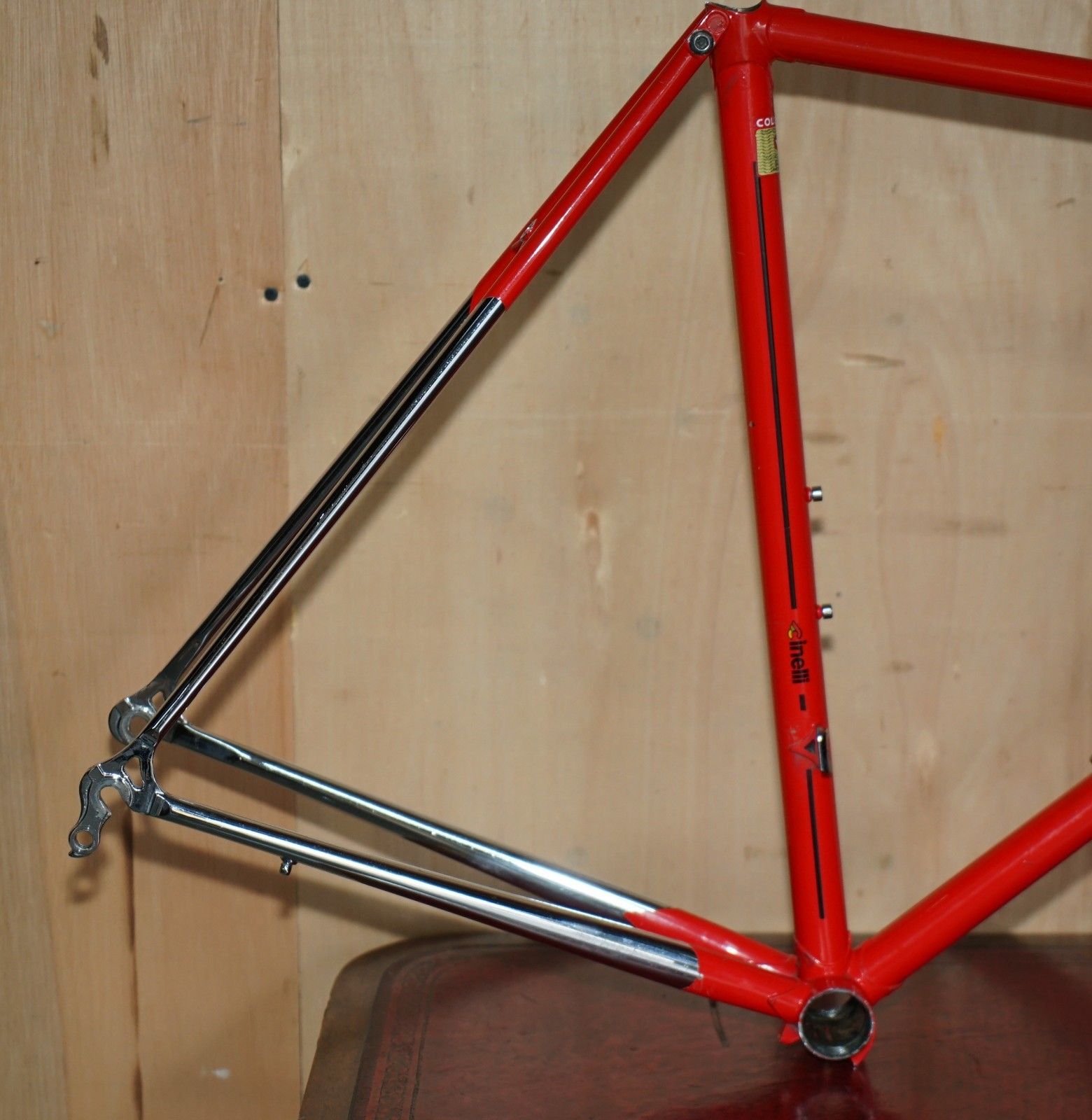 photo for sale Vintage 1990's Cinelli Supercorsa Columbus Slx New 54cm Road Bike Frameset