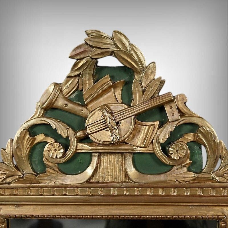 Giltwood Mirror, Louis XVI Style – Early 20th Century photo furniture