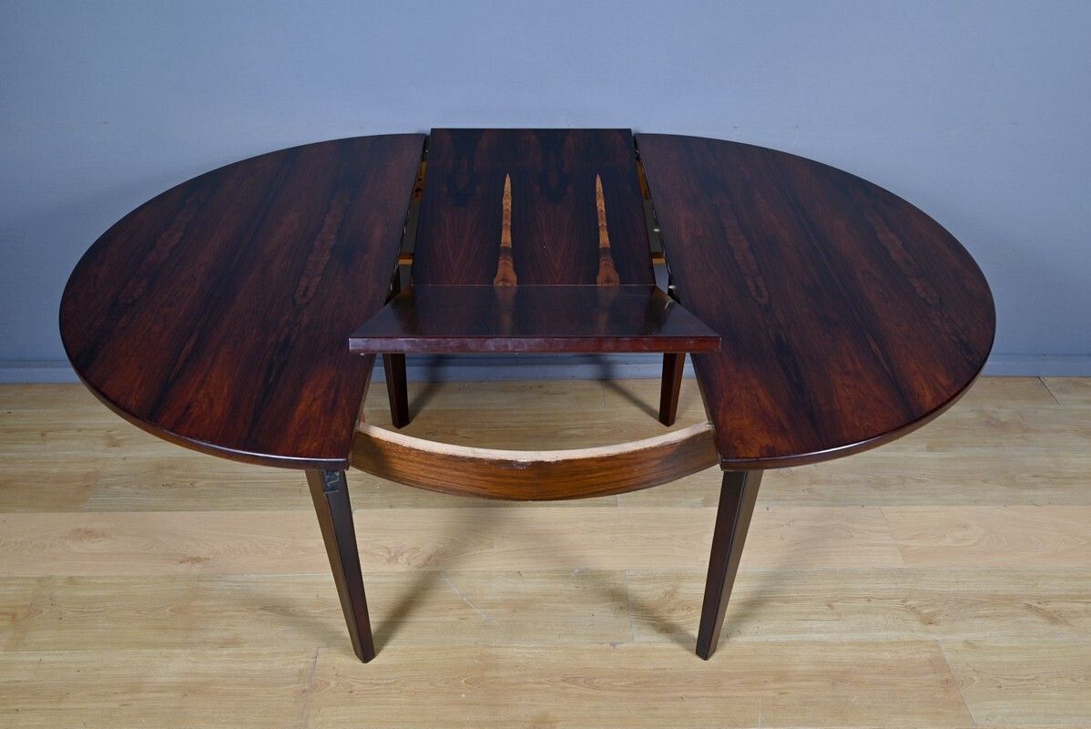 Scandinavian Dining Table, Seats 6 To 8 – 1960 photo vintage