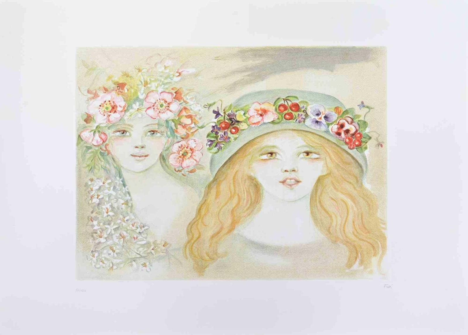 Felicita Frai Sybils   Lithograph By Felicita Frai   1980s 1980s