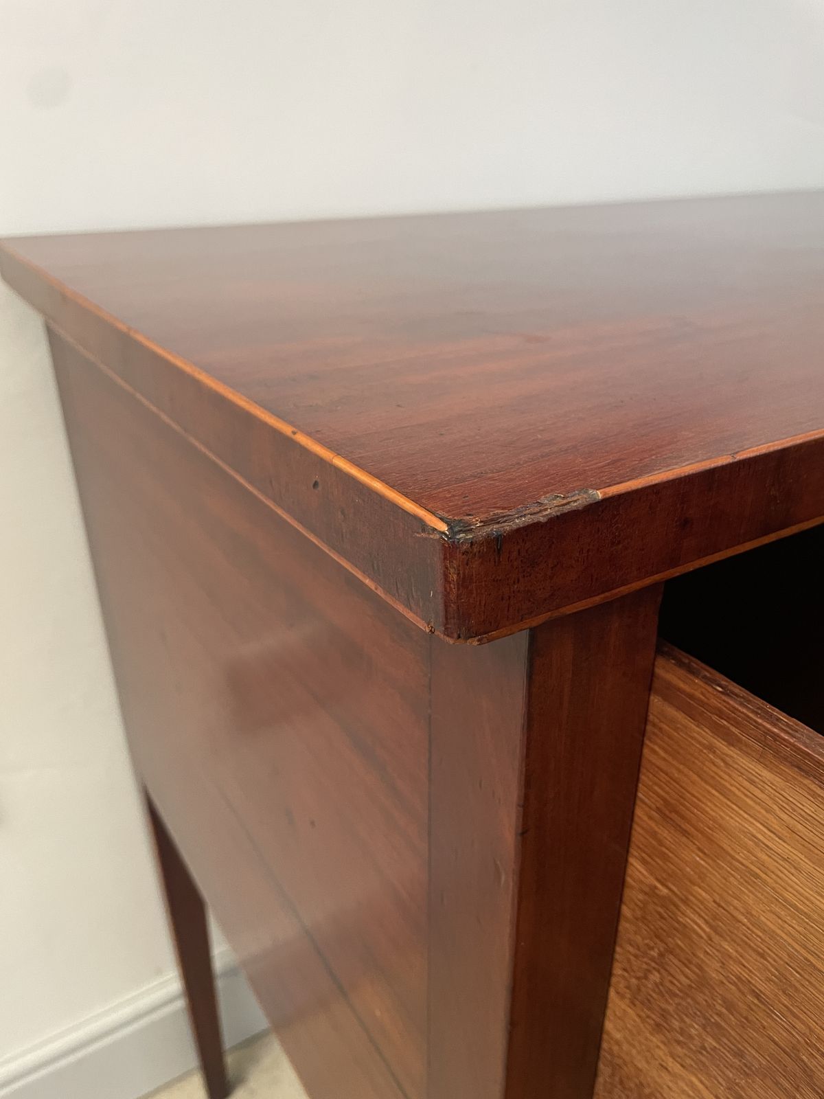 A 19th Century Mahogany And Satinwood Inlaid Sideboard photo buy