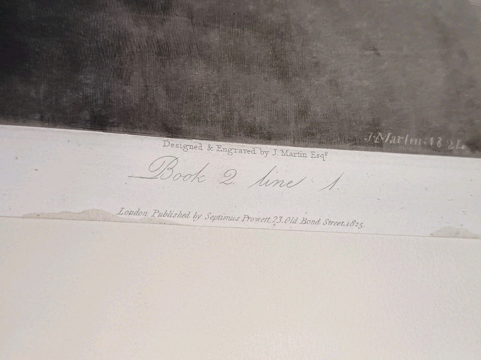 Antique 1825–26 John Martin Paradise Lost Engravings – Complete Set Of 24 photo vinterior