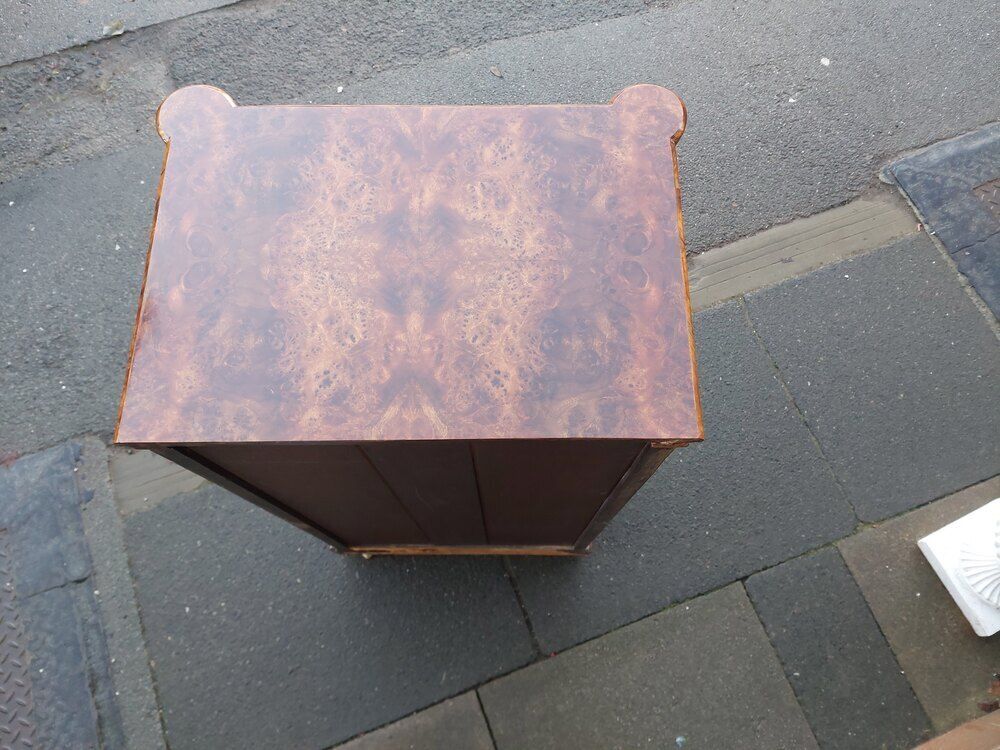 Victorian Black Walnut Music Cabinet photo furniture