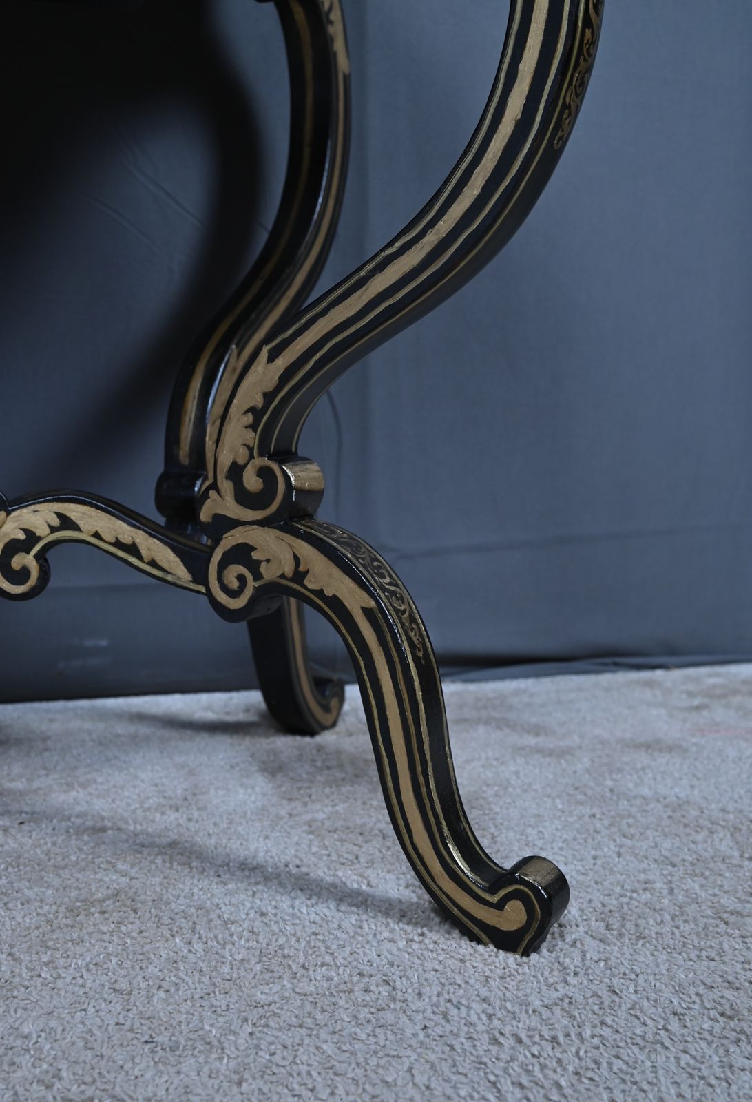 1610.0 Painted Wooden Work Table, Napoleon III Period – Mid 19th Century photo