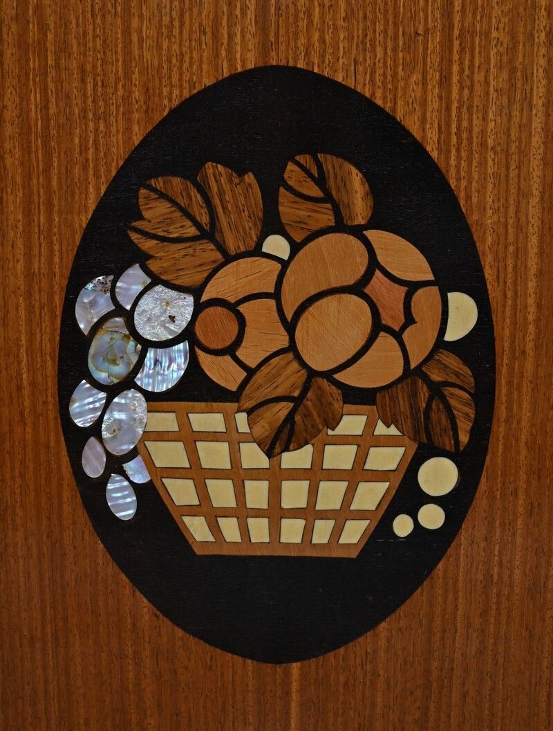 photo for sale Marquetry Sideboard In The Style Of Louis Süe & André Mare, Art Deco – 1940