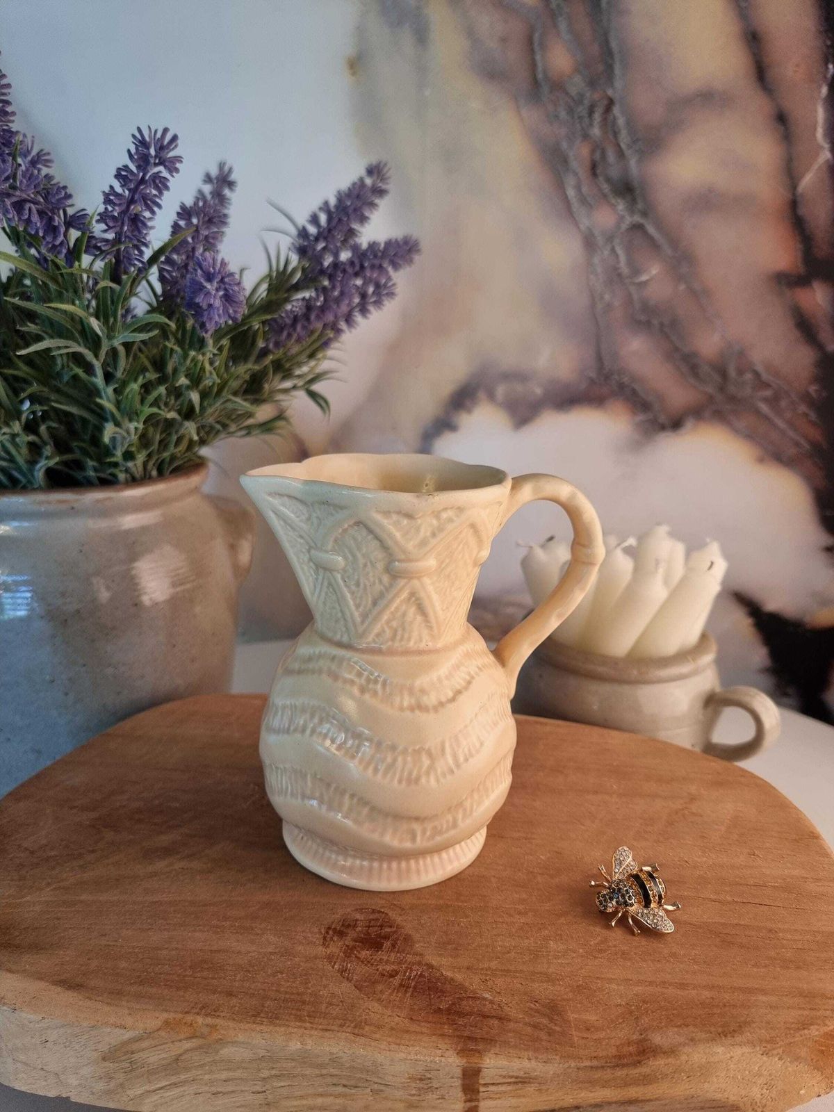 Vintage Roddy Ware Staffordshire Milk Jug   Cream Pitcher/Jug   English Pottery