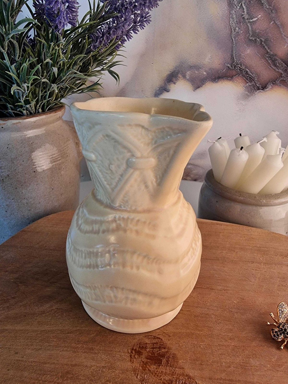 Vintage Roddy Ware Staffordshire Milk Jug   Cream Pitcher/Jug   English Pottery photo furniture