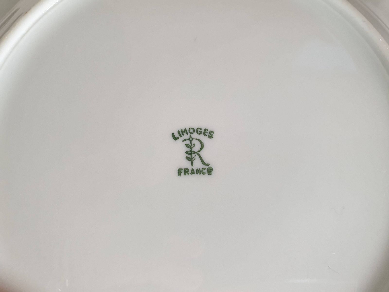 photo furniture Limoges France Baby Blue Porcelain Dinner Set   6 Bowls & Large Mussel Bowl