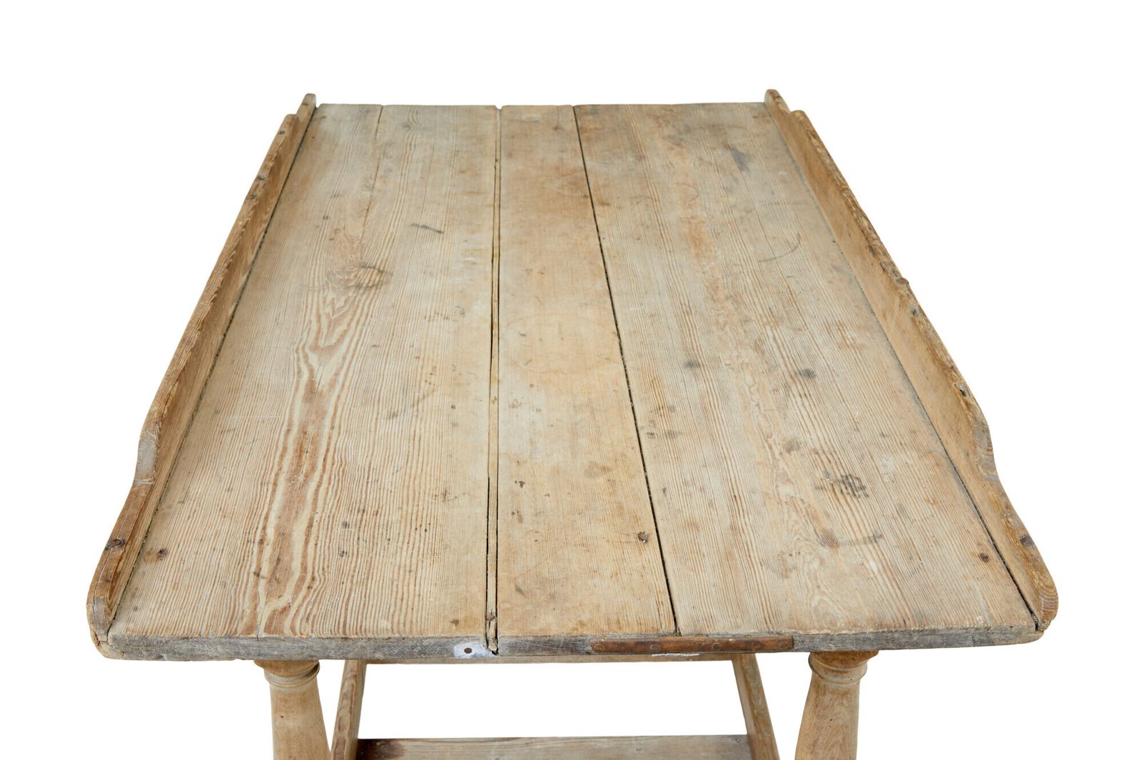 19th Century Swedish Pine Bakers Table photo for sale