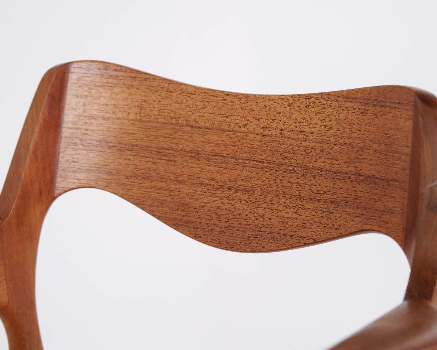 Dining Chair   Model 55   Teak & Wicker   No Møller   Jl Møllers Furniture Factory   1960s photo buy