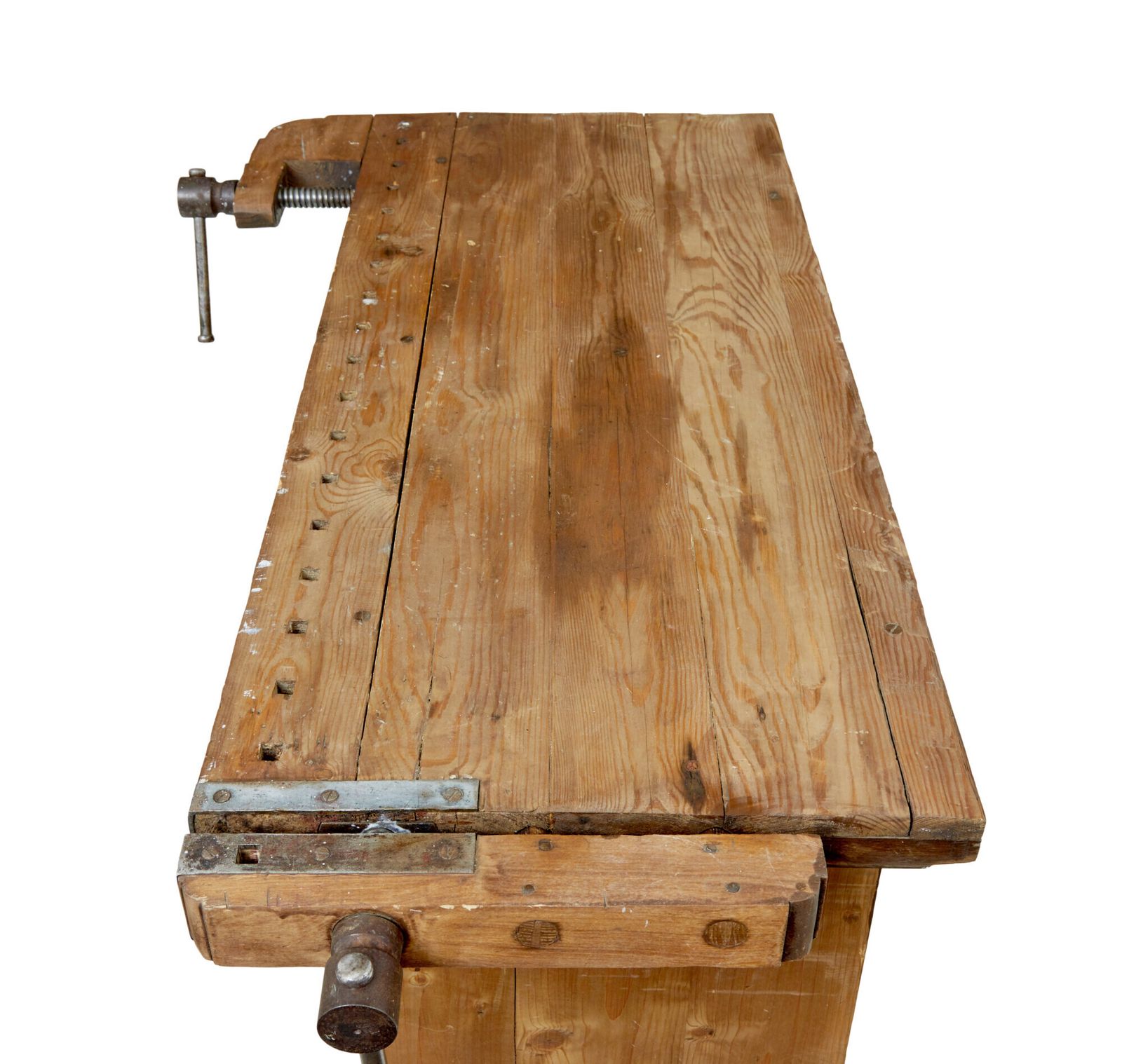 19th Century Swedish Pine Workbench photo 1755.0