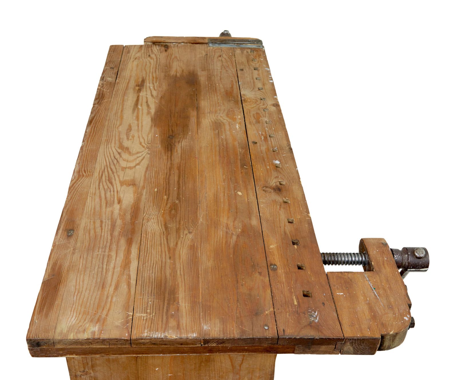 19th Century Swedish Pine Workbench photo vinterior