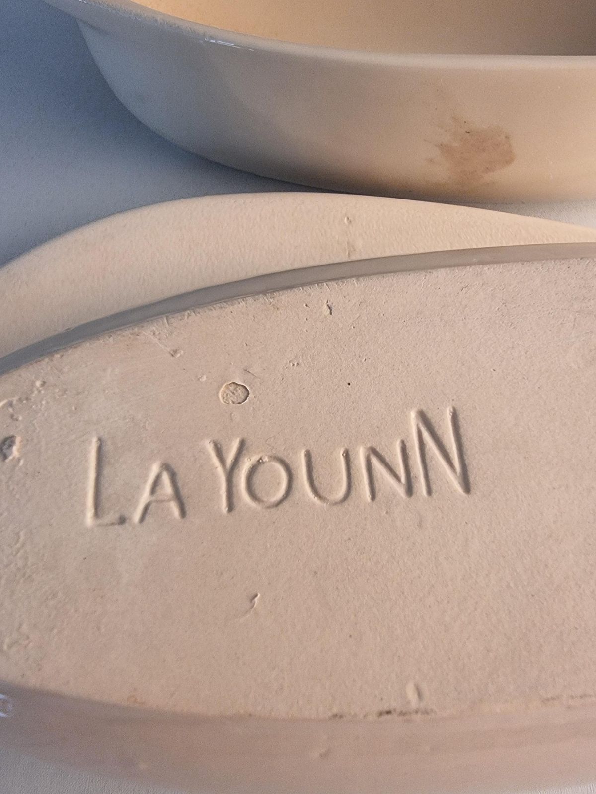 Vintage French Fish Terrine Mold – La Younne Glazed Pottery photo for sale