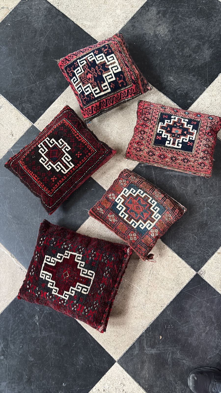 Late 19th Century Painted Children’s Bed With Balisht Cushions photo for sale
