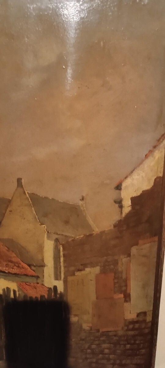 19th Century Painting   Oil On Panel   European School photo buy