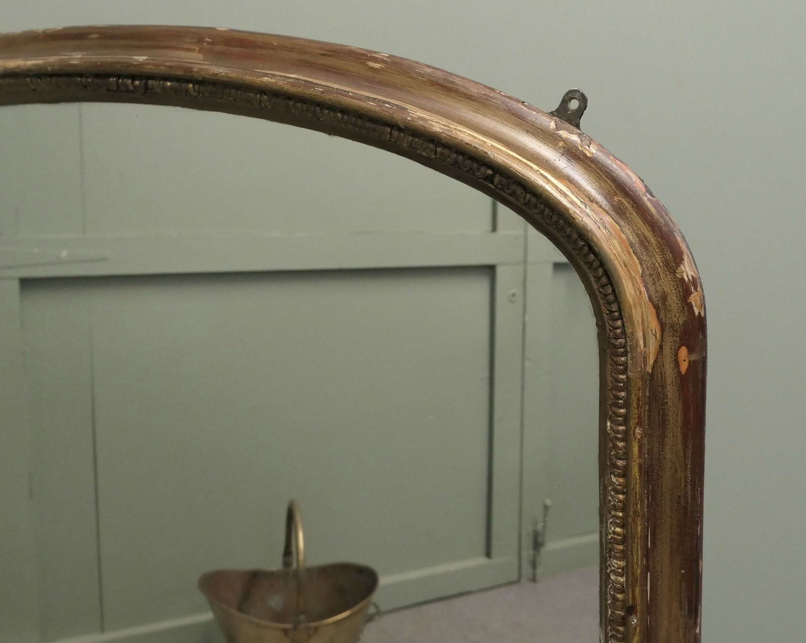Very Large Victorian Overmantel Mirror photo furniture