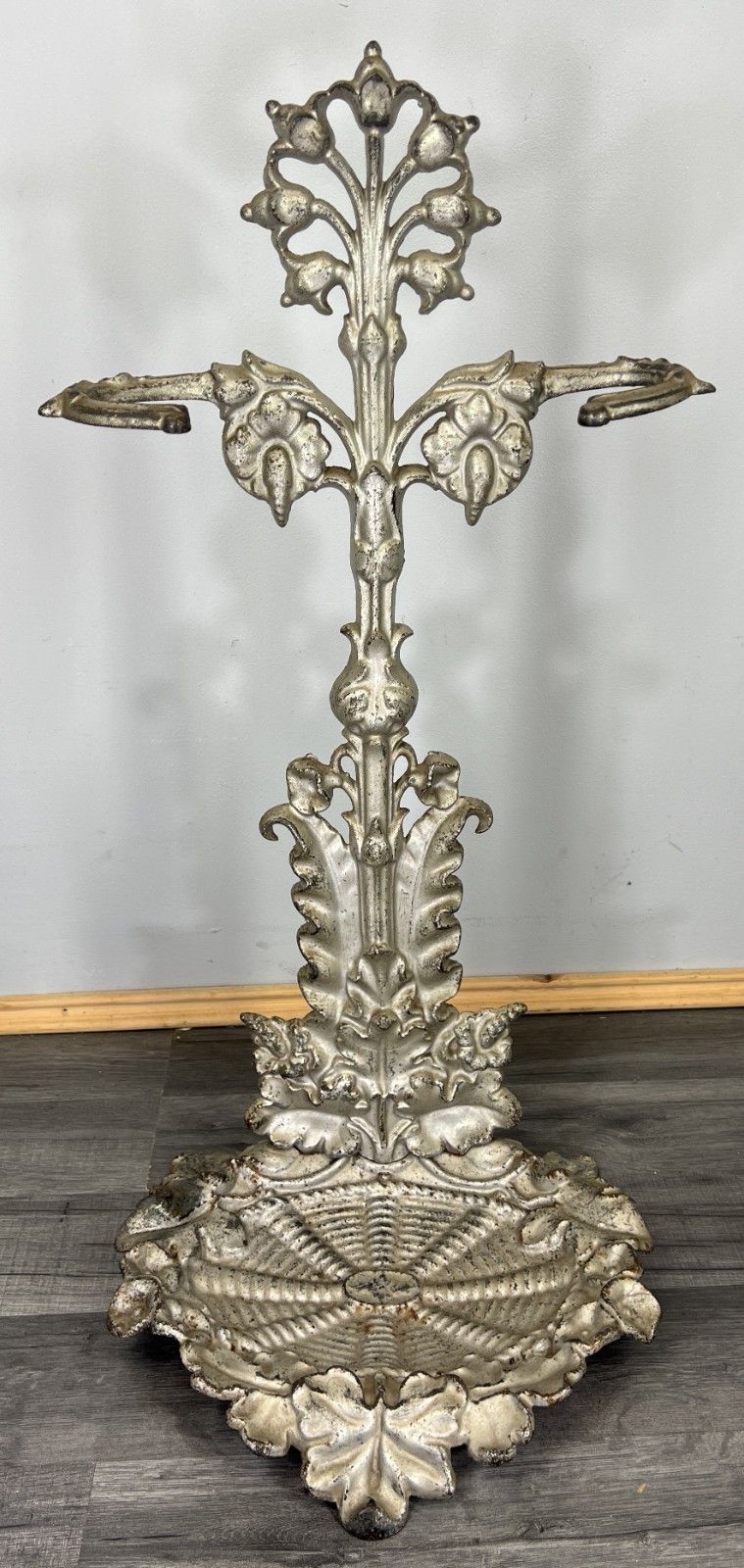 Umbrella Stand Vintage French Style Metal Ornate Hallway Stand Lot 4749