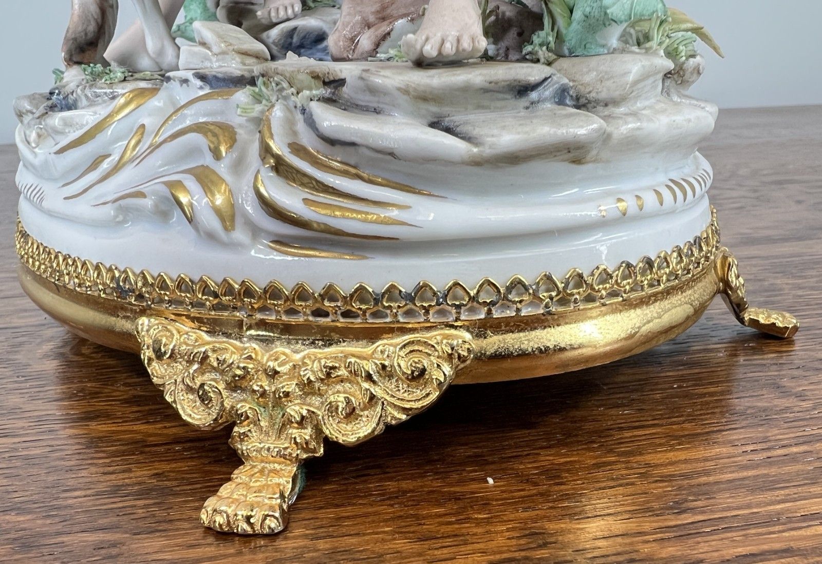 photo for sale Figurines Vintage Style Italian Handmade Porcelain Capodimonte Lot 4761