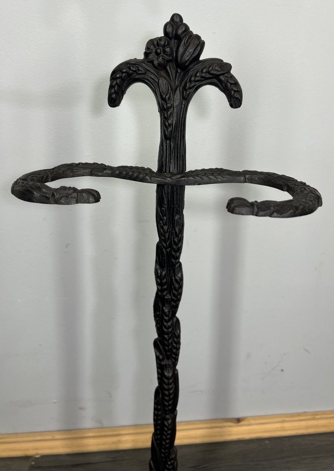 Umbrella Stand Vintage French Style Metal Ornate Hallway Stand Lot 4748 photo buy