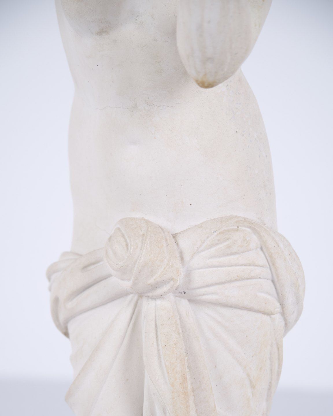 Sculpture – Female Figure – Partially Undressed – Biscuit Porcelain – 1920s – Rare Size photo buy