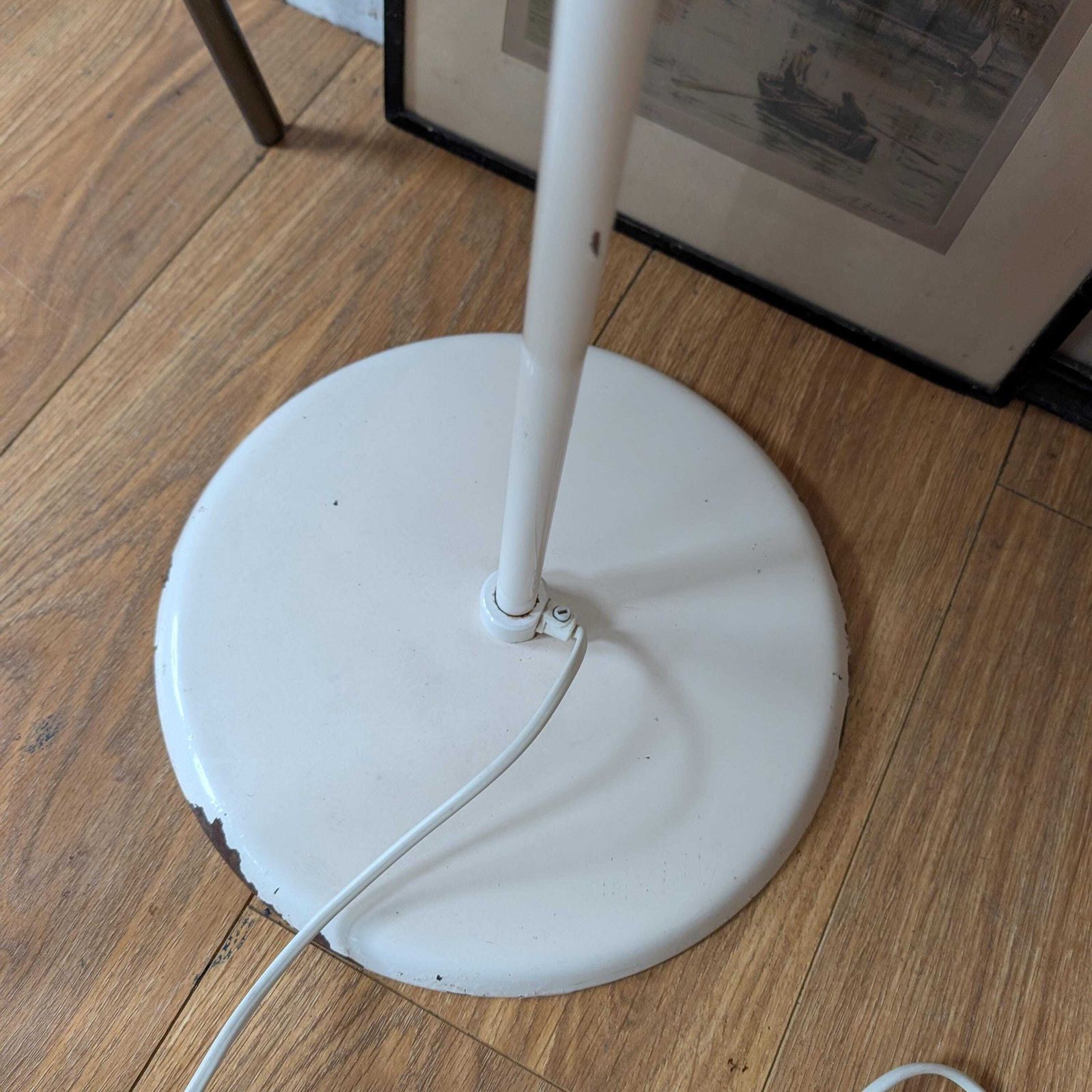 Vintage 1970s Ikea Brutto Floor Lamp – Design By Abo Randers – Mcm photo Lighting