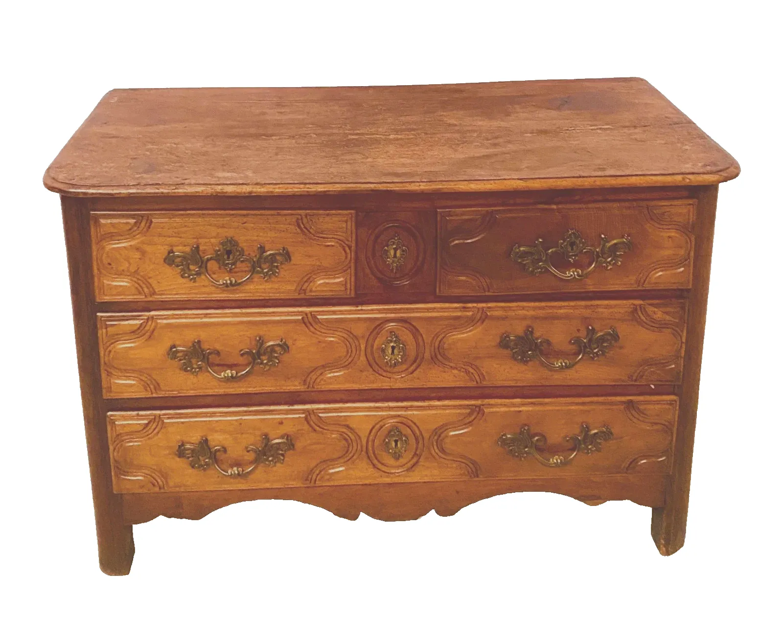 Louis XIV Solid Cherry Dresser 18th Century photo buy
